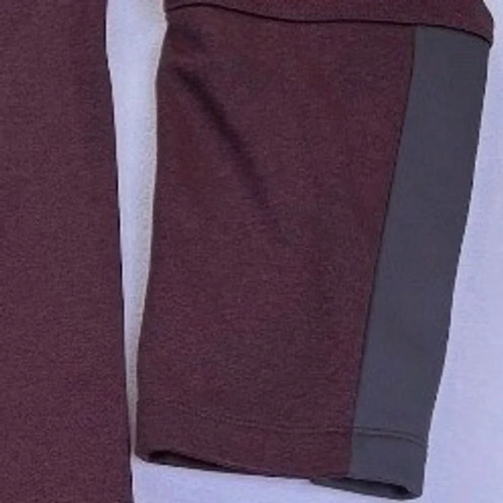 The North Face Mens XL CanyonLands Full Zip Fleece Jacket Burgundy Gorpcore Fall
